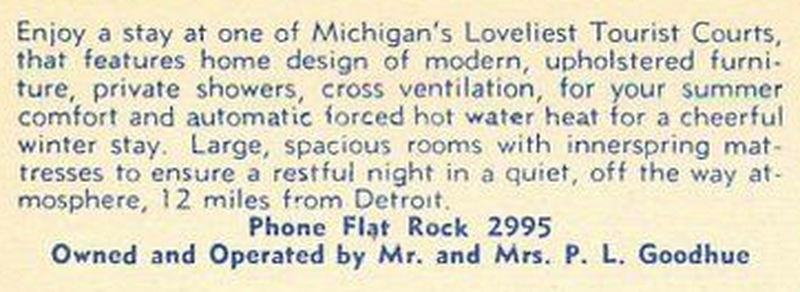 Clearview Motel - Vintage Postcard